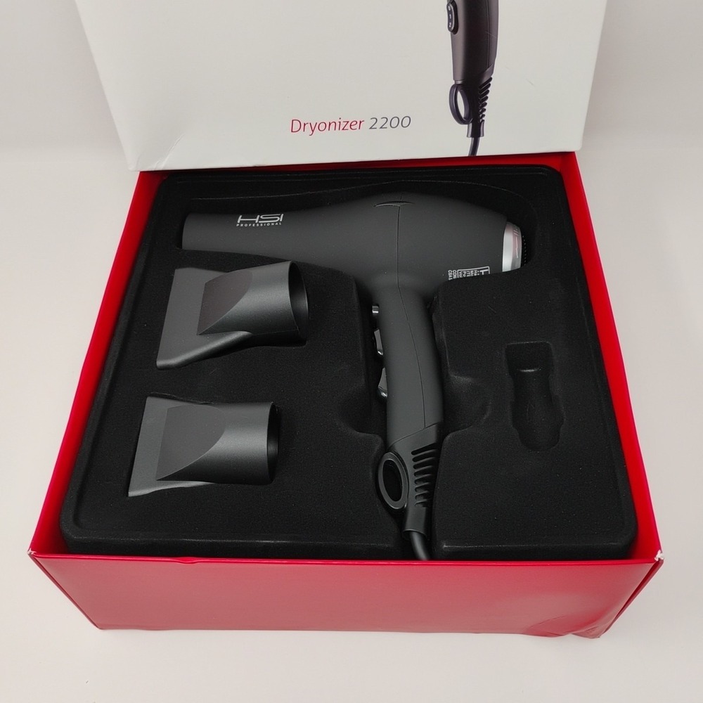 HSI Hair Blow Dryer Dryonizer 2200 Professional Ionic Ceramic 1600W - See Notes - Picture 2 of 10
